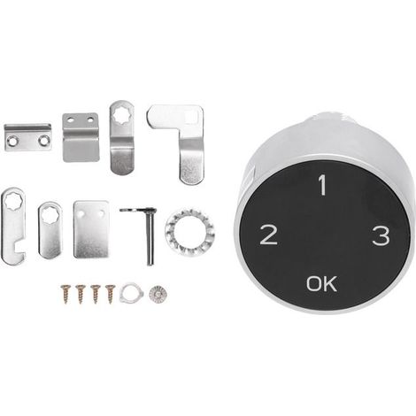Bellerise – Smart Lock – 103-6-cs-30 – Schlüssellos, 1–12-stellig – Für Schubladen, Boxen, Schränke – 30 Mm