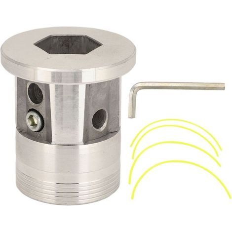Bellerise – Universal-freischneiderkopf – Aluminium Ø 16 Mm – Inklusive 4 Fäden – Für Gartenbau Und Landwirtschaft