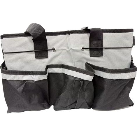 Bellerise – Aufbewahrungstasche Für Reinigungsutensilien – Faltbar, Wasserdicht, 26 × 23,5 × 37 Cm – Mehrere Fächer