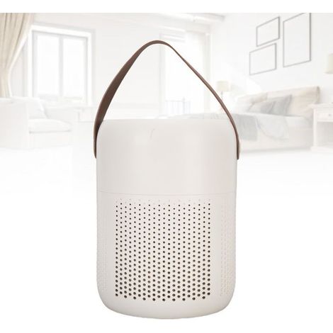 Bellerise Ap07 Luftreiniger – Hepa-filter + Negative Ionen – Leiser Büro-luftreiniger – Grau
