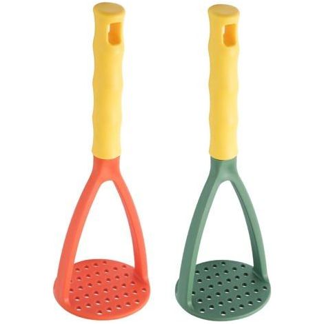Bellerise - Packung Mit 2 Beuteln Hochwertiger, Ungeschälter, Handwerklich Hergestellter Kartoffelpüree (grün + Orange)