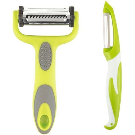 Bellerise - 3-in-1 Kartoffelschäler + Vertikaler Gerader Sparschäler