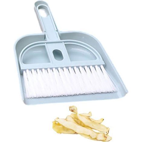 Bellerise – Kehrbesen- Und Kehrschaufel-set, Büroreinigungsset, Tragbarer Reinigungsbesen Und Kehrschaufel