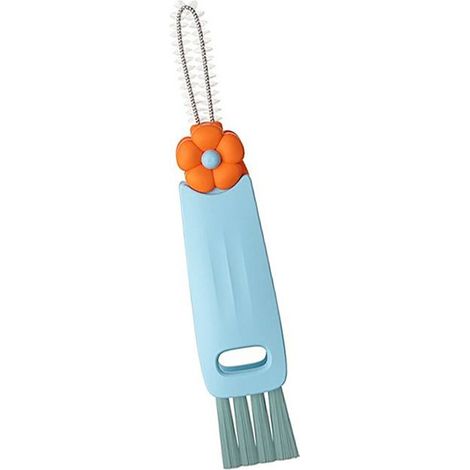 Bellerise – 3-in-1-bürste – Weiches Pp – Schnelle Reinigung Von Flaschen Und Falten – Tragbar, 12,8 Cm
