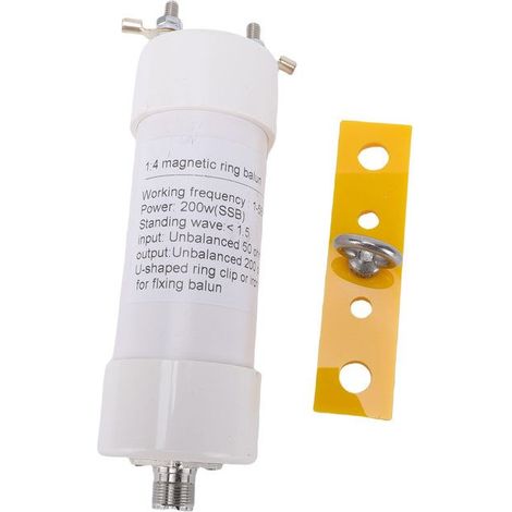 Bellerise - 1:4 Windom-transformator – 200 W 1-56 Mhz – 50 Ω Bis 200 Ω – Ip67 Wasserdicht – Für Kurze Antennen