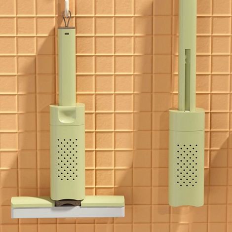 Bellerise - Auswringender Wischmopp - Mini-kunststoff 126 G - Ultraleicht - Für Kleine Räume Und Hartböden