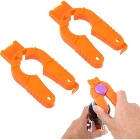 Bellerise – Set Aus Zwei Ergonomischen Flaschenöffnern Aus Kunststoff, Speziell Entwickelt Für Ältere Menschen Mit Arthritis.