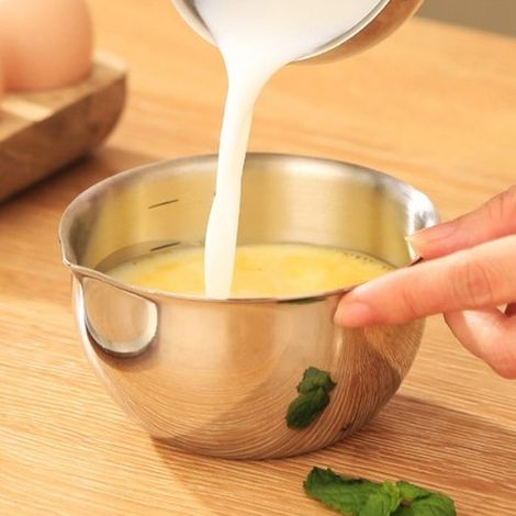 Bellerise – Rührschüssel – Skala Aus Edelstahl 304 – Extra Dicke Salatschüssel – Kompakte Küchenschüssel, 10 Cm