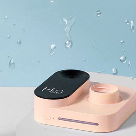 Bellerise – Mini-usb-fotobefeuchter – 30–40 Ml/h Feinnebel – Kabellos – Rosa