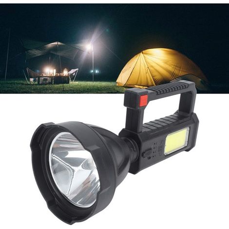 Bellerise – Camping-taschenlampe – Leistungsstarke, Wasserdichte Usb-led-lampe Mit 1200 Mah – Tragbare Lampe Mit Großer Reichweite – Für Den Einsatz Im Freien
