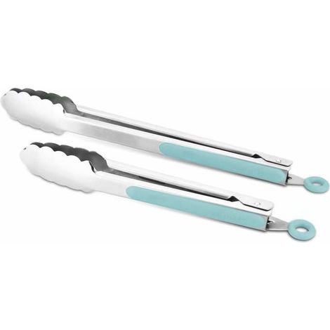 Bellerise – Premium-zangenset Aus Edelstahl 304 – 30 Cm Grillzange Und 23 Cm Küchenzange