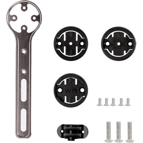 Bellerise – Fahrradhalterung Aus Titan – Ti705 – Ultraleicht, Cnc-gefräst, 34 G – Für Rennräder Und Mountainbikes – 14,3 Cm