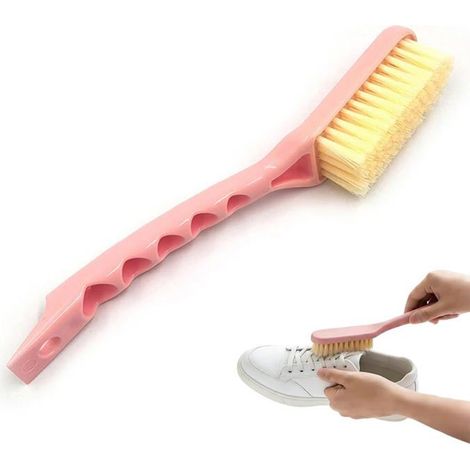 Bellerise – Strapazierfähige Und Multifunktionale Wäschebürste Mit Weichen, Nicht Haarenden Borsten, Reinigungsbürste, Rosa