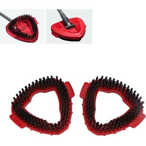 Bellerise – 2-teiliges Dreieckbürsten-set – Easywring 1 Wassertank – 2 Ersatzköpfe (15 X 15 Cm) – Zur Reinigung Von Ecken Und Fugen – Für Fliesenböden