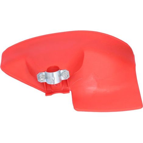 Bellerise – Grasschutz – Robuster Kunststoffschutz – Für Freischneider Und Rasenmäher – 27,8 X 18 Cm – Rot