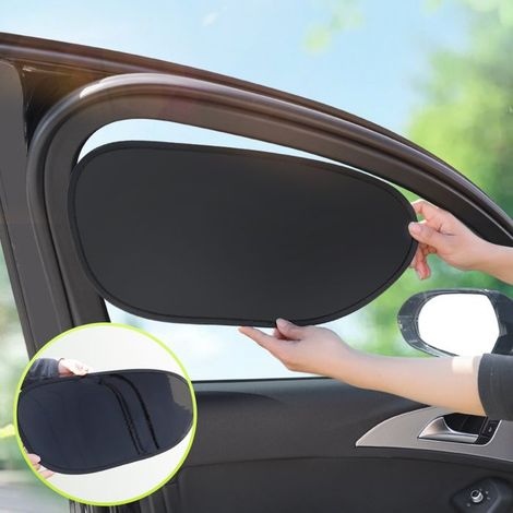 Bellerise – Sonnenschutzblenden Für Die Seitenscheiben (2er-set) – Wärmeisolierende Sonnenschutzblenden Für Fahrer- Und Beifahrersitz