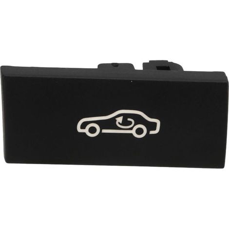 Bellerise – Klimaanlagenknopf – Für Mercedes E W212 (09–16) – Umluft – Schwarzes Abs