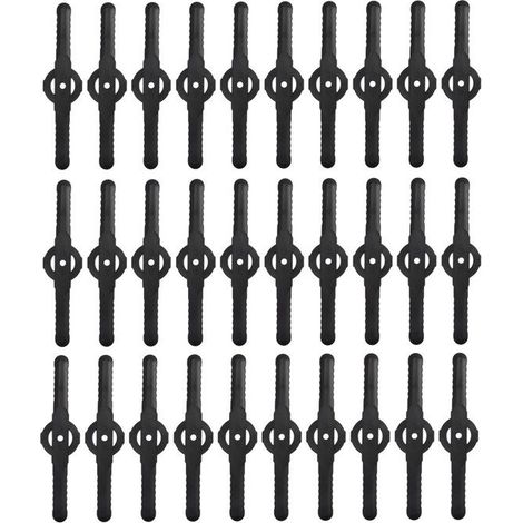 Bellerise – 30 Stück Freischneiderklingen – Hochfester Kunststoff – Präziser Schnitt – 14 X 3,4 Cm