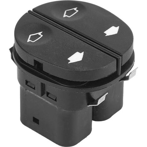 Bellerise – Fensterheberschalter – 96fg14529bc Ergonomisch Abs – Vorne Links Ford Fiesta Fusion Ka Puma Transit – Schwarz
