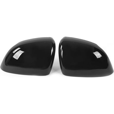 Bellerise – 2er-pack Spiegelkappen – Schwarzes Abs Für Mercedes A W177/cla C118 – Einfacher Austausch