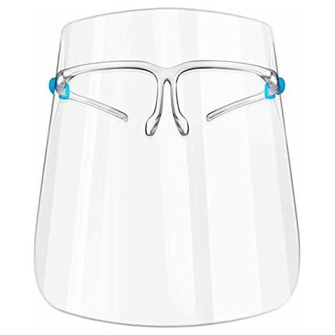 Bellerise - Schutzbrille Aus Kunststoff, Vollgesichtsschutzbrille Mit Beschlagfreiem Linsenrahmen, Verstellbar, Klar.