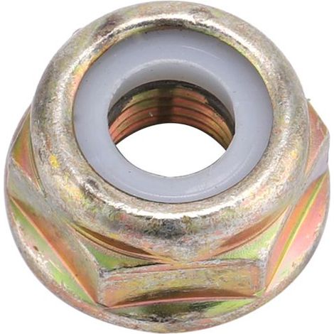 Bellerise – Universelle Messermutter – M10x1,25 Lh – Lockerungssicherung – Für Rasenmäher Und Freischneider – Gold