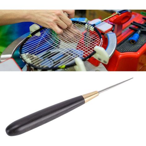 Bellerise - Badminton-spannahle - Ultradünner Stahl, Violettes Holz - Schnelles Durchstechen Ohne Beschädigung Der Saiten
