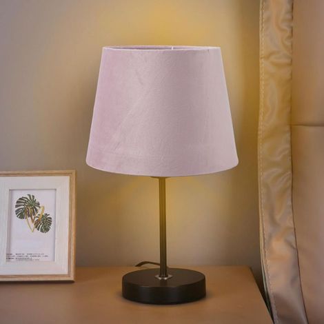 Bellerise – Konischer Stofflampenschirm – E27/e14 – Lila, 21,5 Cm – Dekoration Für Schlaf- Und Wohnzimmer