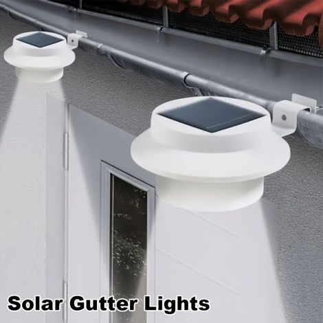 Bellerise – Neue Solar-straßenleuchte (1 Stück), Solar-außenbeleuchtung, Große Leds, Ip44-schutzart, Zaunleuchte