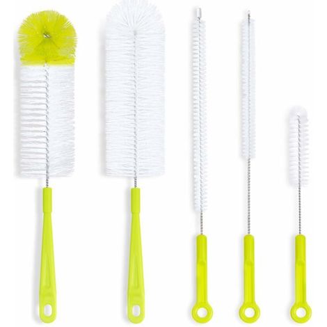 Bellerise – Babyflaschen-reinigungsbürsten-set – Babyflaschenbürste Mit Langem Griff