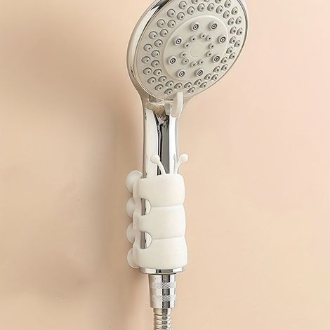 Bellerise – 2er-pack Duschkopfhalterungen – Saugnapfbasis Für Handbrausen – Universelle, Abnehmbare Und Bohrfreie Halterung