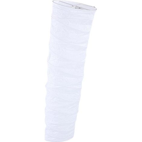 Bellerise – Stehlampenschirm – Weißes Reispapier 123 × 26 Cm – Sanftes Licht, Staubdicht – Wohnzimmer Oder Büro