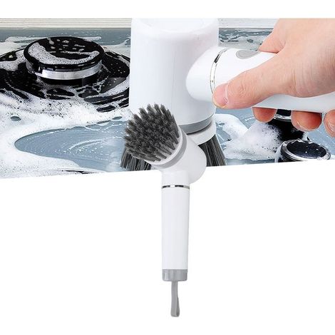 Bellerise – Kabellose Elektrische Zahnbürste – 2 Geschwindigkeitsstufen, 360°-drehfunktion, Ipx7 – 200 Min. Akkulaufzeit – Für Küche/bad, 19 Cm