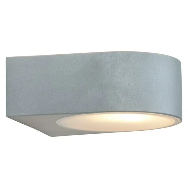 Brilliant Außen-Wandlampe Tyler Titanfarben