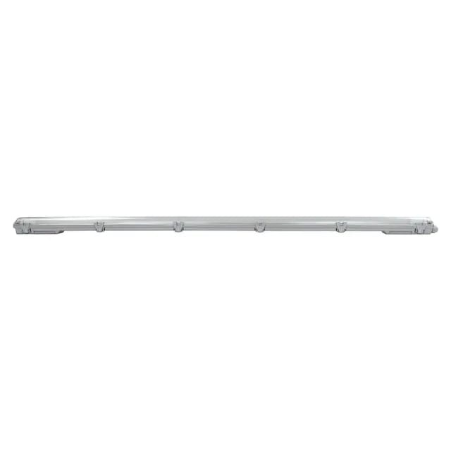 E2 Elektro Feuchtraum-Wannenleuchte LED Classic M 18 W Grau