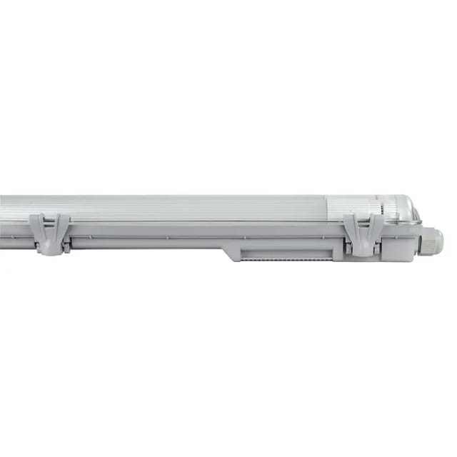 E2 Elektro Feuchtraum-Wannenleuchte LED Classic L 24 W Grau