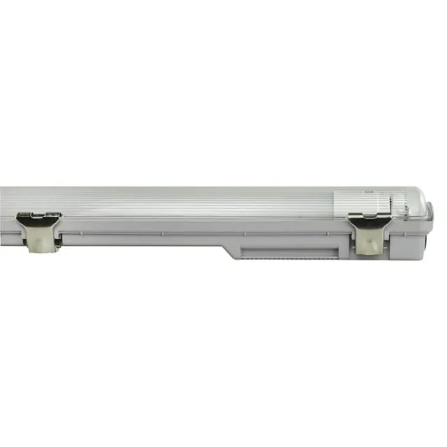 E2 Elektro Feuchtraum-Wannenleuchte LED Classic-Power S 9 W Grau