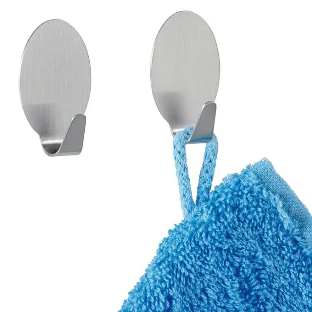 Wenko Maxi-Wandhaken Edelstahl matt 2er-Set