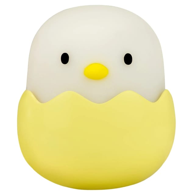 MegaLight LED-Nachtlicht Baby Eggy mit Akku Gelb