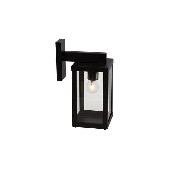 Brilliant Außen-Wandlampe Gaia Schwarz 26 cm x 30 cm
