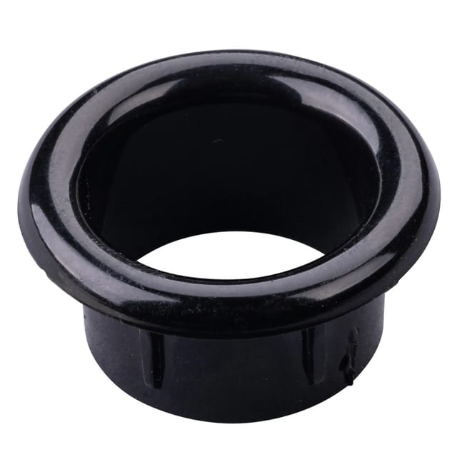 Fackelmann Waschbecken-Rosette Ø 25 mm Schwarz