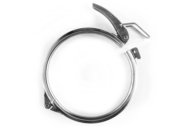 Summer Fun Spannring aus Metall für 6-Wege Ventil mit Klappverschluss