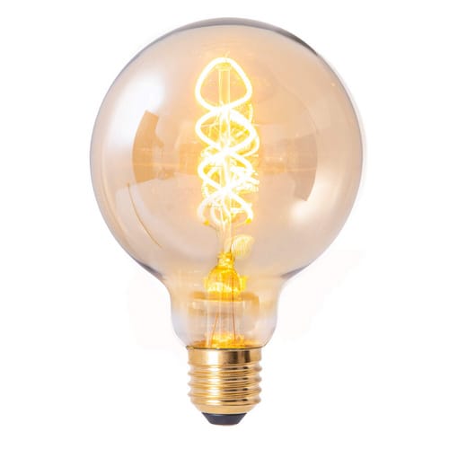 Näve LED-Leuchtmittel E27 Glühlampenform 4 W 180,m 3er Set 13,8 x 95 cm (H x Ø)
