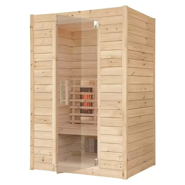 Infrarotkabine Eilo EL 431 - Fichte 132 x 102 x 198 cm