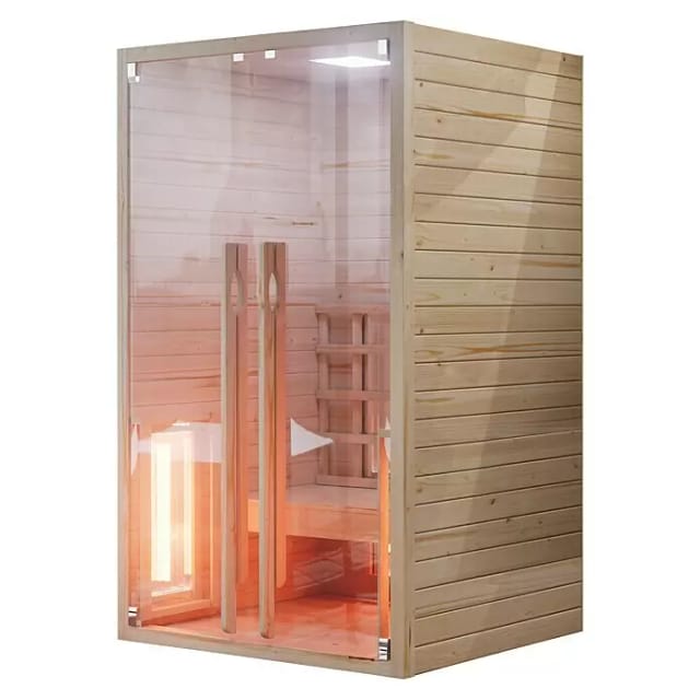 Eilo Infrarotkabine EL 102 - Fichte 120 x 90,4 x 190 cm