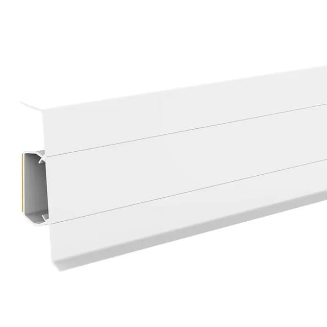 Kabelkanalleiste Cubica 60 sk Weiß 22 mm x 60 mm x 2500 mm