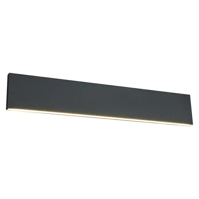 Trio Leuchten LED-Wandlampe Concha Anthrazit 80 cm x 47 cm