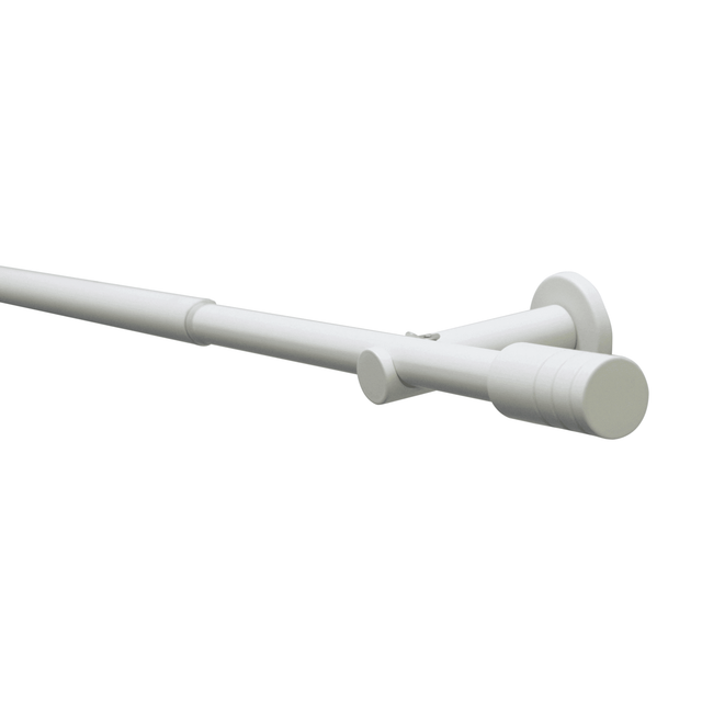 Gardinia Gardinenstangen-Set Elba Ø 16/19 mm Ivory 190 cm - 340 cm