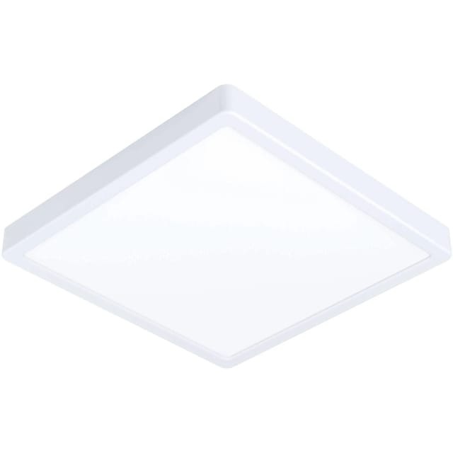 Eglo LED-Aufbauleuchte Zigbee Fueva-Z Eckig Weiß 19,5 W