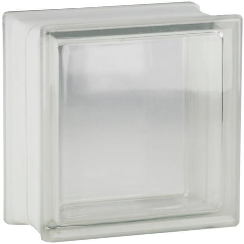 Glasstein Vollsicht Klar 19 cm x 19 cm x 10 cm